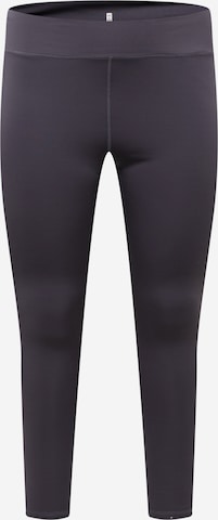 Only Play Curvy Skinny Workout Pants 'EVAN' in Grey: front