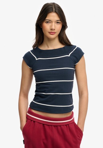 T-shirt Superdry & Co en rouge : devant