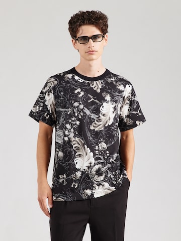 Versace Jeans Couture Tričko – černá: přední strana
