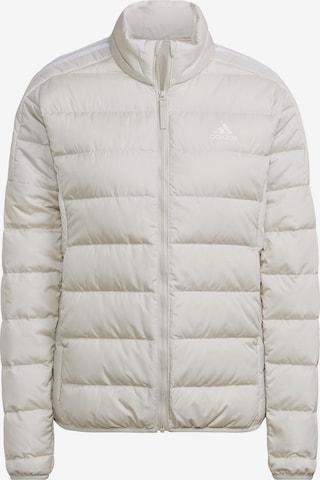 Veste outdoor 'Essentials Down' ADIDAS SPORTSWEAR en beige : devant