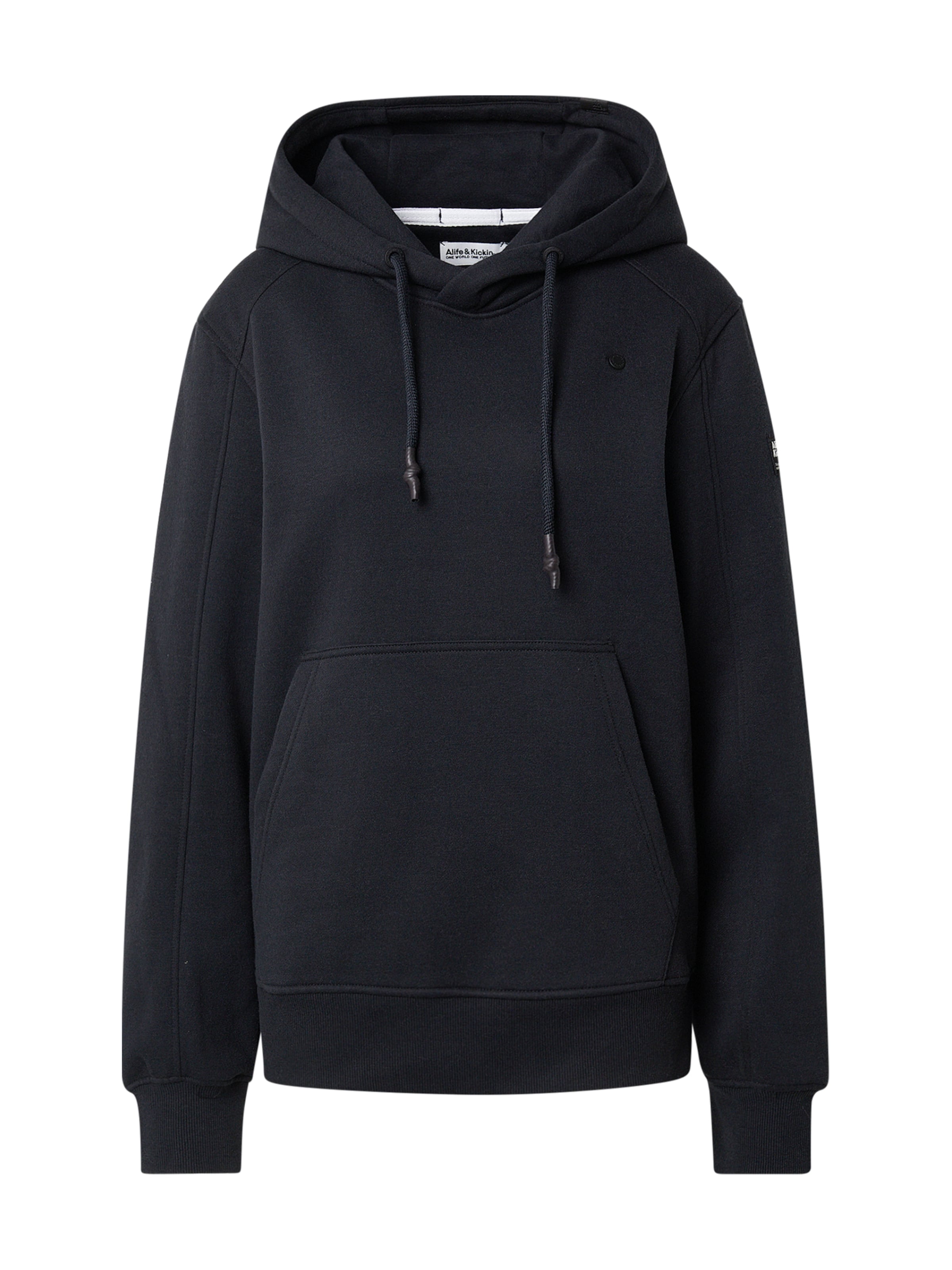 alife & kickin Sweatshirt 'Tillmann' in Schwarz: Vorderseite