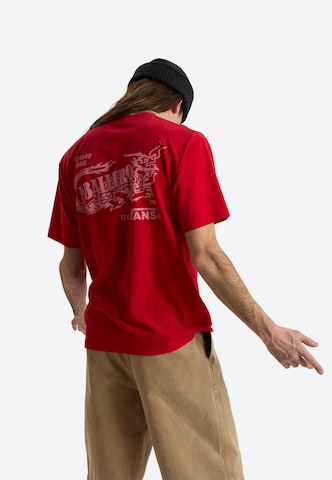 VANS Shirt 'Caballero' in Rood: voorkant