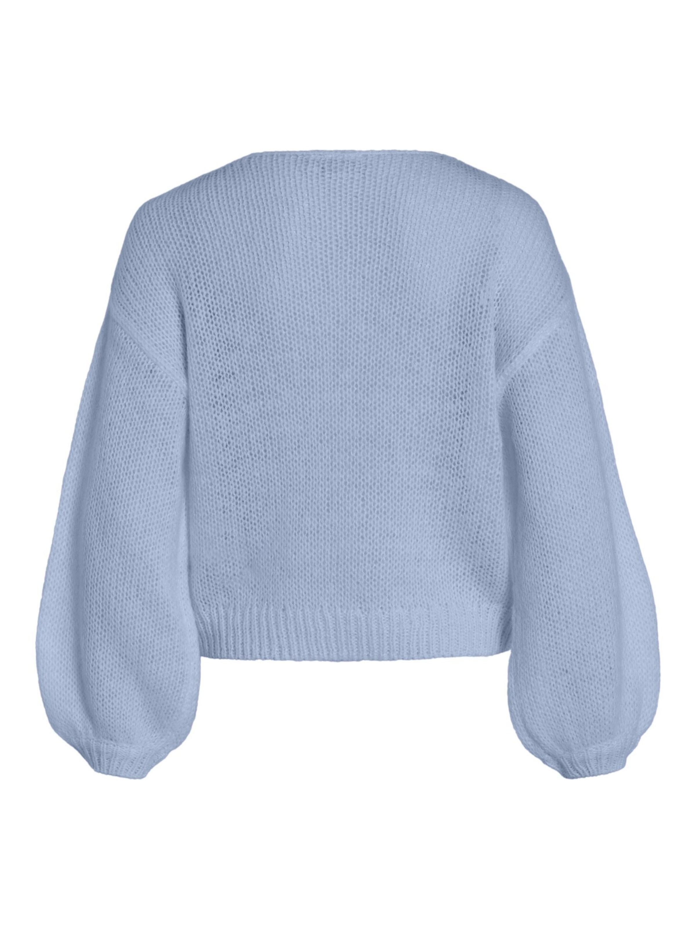 VILA Sweater 'VIChoca' in Blue