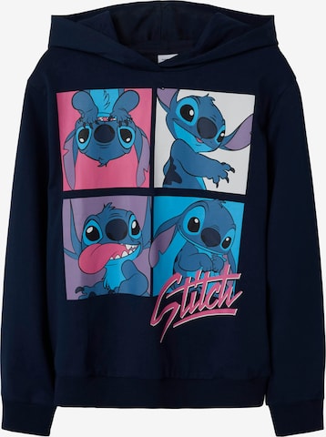 NAME IT Collegepaita 'NKFInga Stitch' värissä sininen: etupuoli