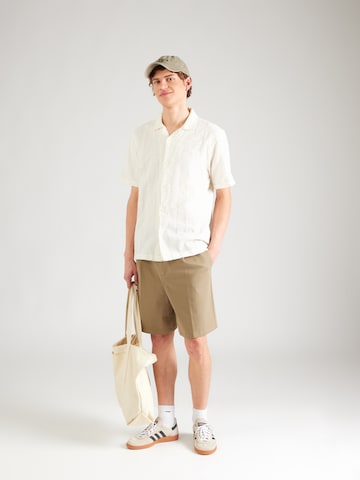 INDICODE JEANS Regular Fit Paita 'INWaves' värissä valkoinen