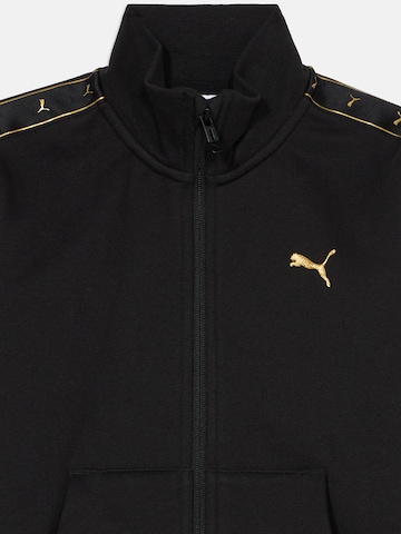 PUMA Sweatsuit 'Ess' in Black