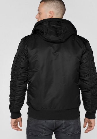 ALPHA INDUSTRIES Between-season jacket in Black