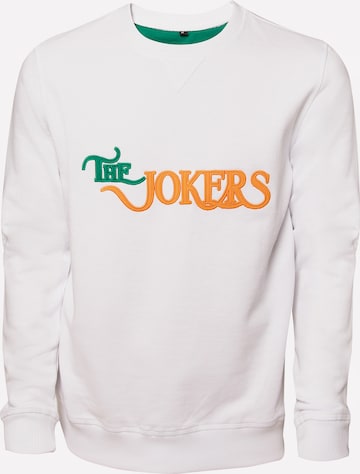 The Jokers Shirt in White: front
