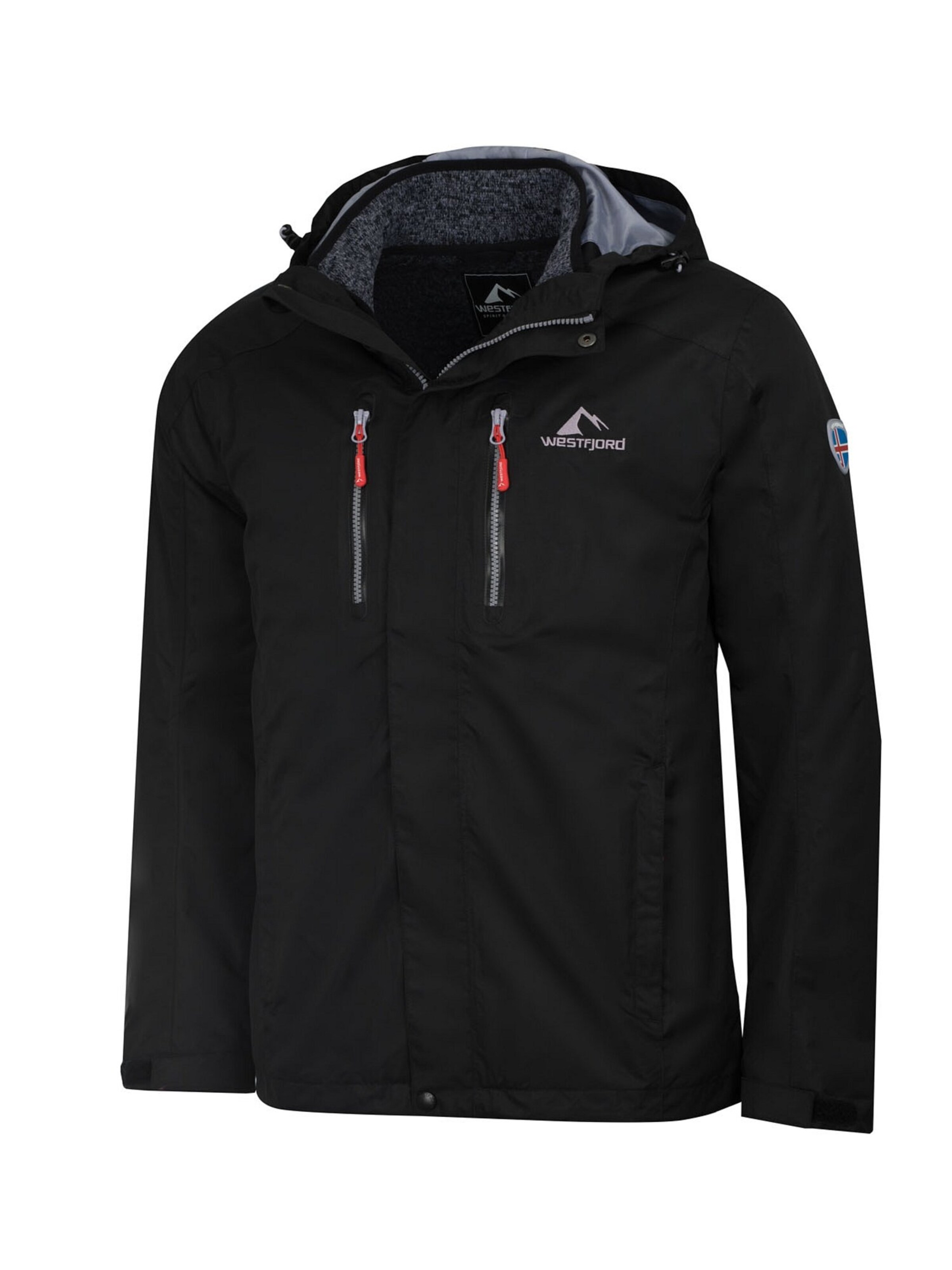 WESTFJORD Outdoor jacket in Grey: front