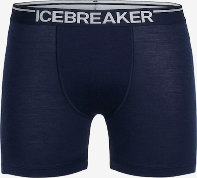 Sportinės trumpikės '150 Anatomica' iš ICEBREAKER, spalva – tamsiai mėlyna / balta, Prekių apžvalga