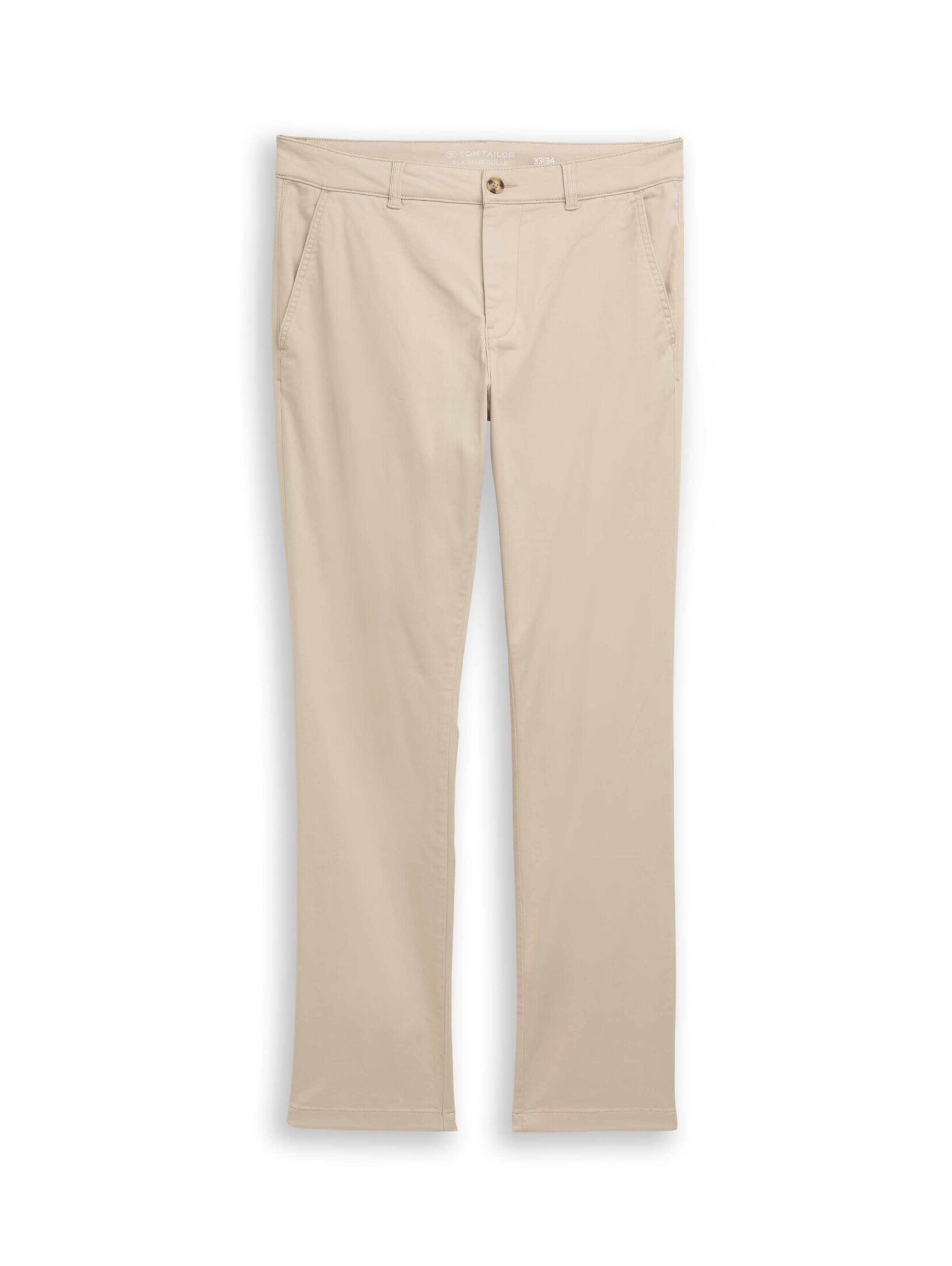 TOM TAILOR Chino in Beige: voorkant
