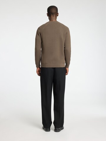 Pull-over SELECTED en marron