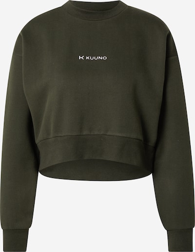 KUUNO Sweatshirt in de kleur Groen / Wit, Productweergave