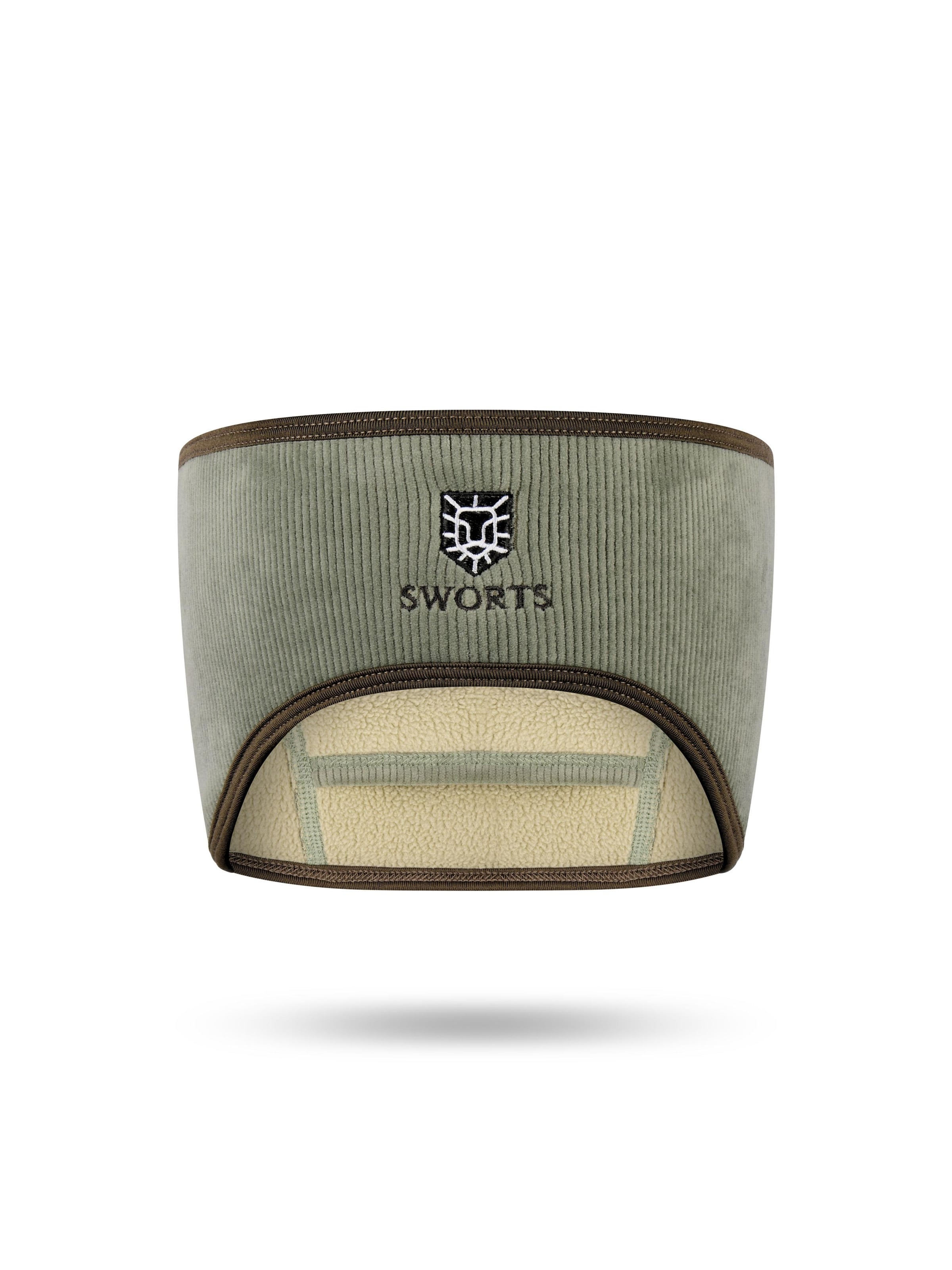 SWORTS Sports headband 'Polar Ear Warmer' in Green: front