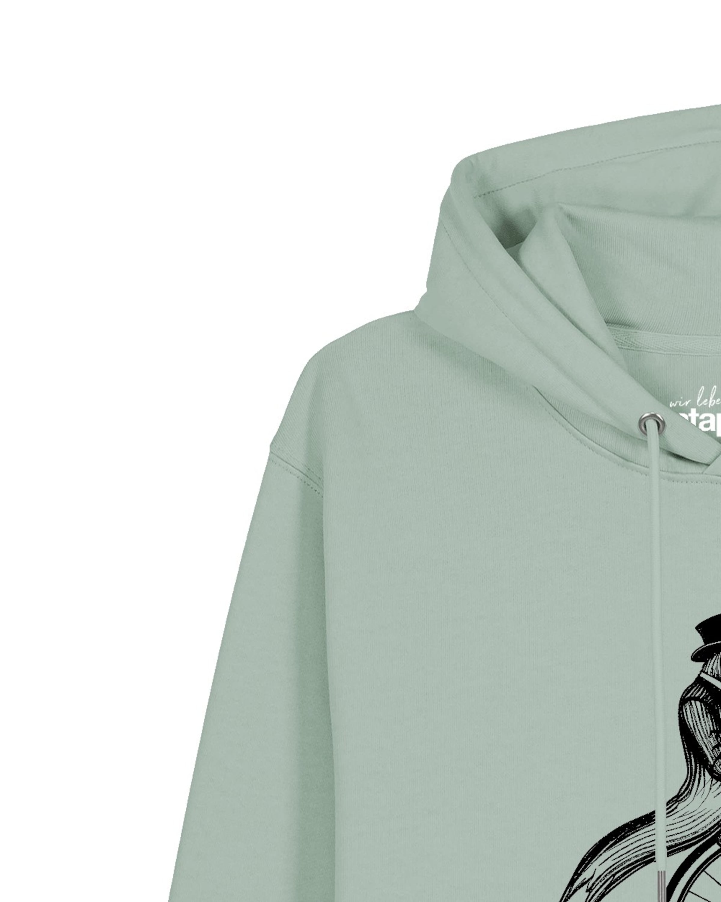 Pull-over 'T-Rex auf Fahrrad' Watapparel en vert