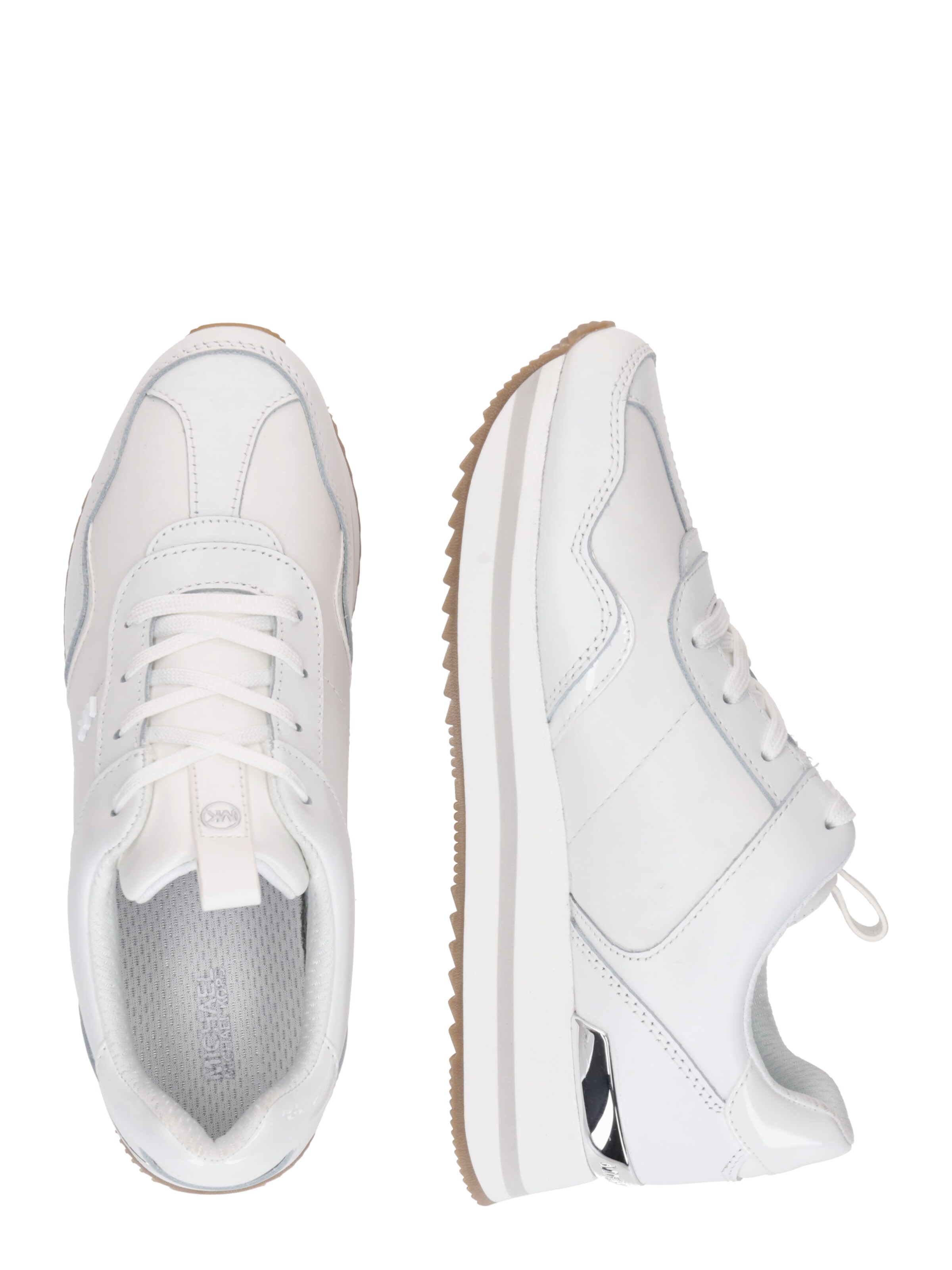 MICHAEL Michael Kors Rövid szárú sportcipők 'RAINA' - fehér