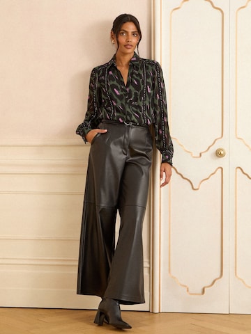 love & roses Bluza | zelena barva