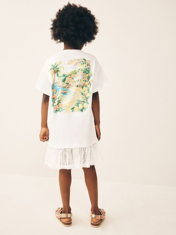 Next - Vestido en blanco: frente