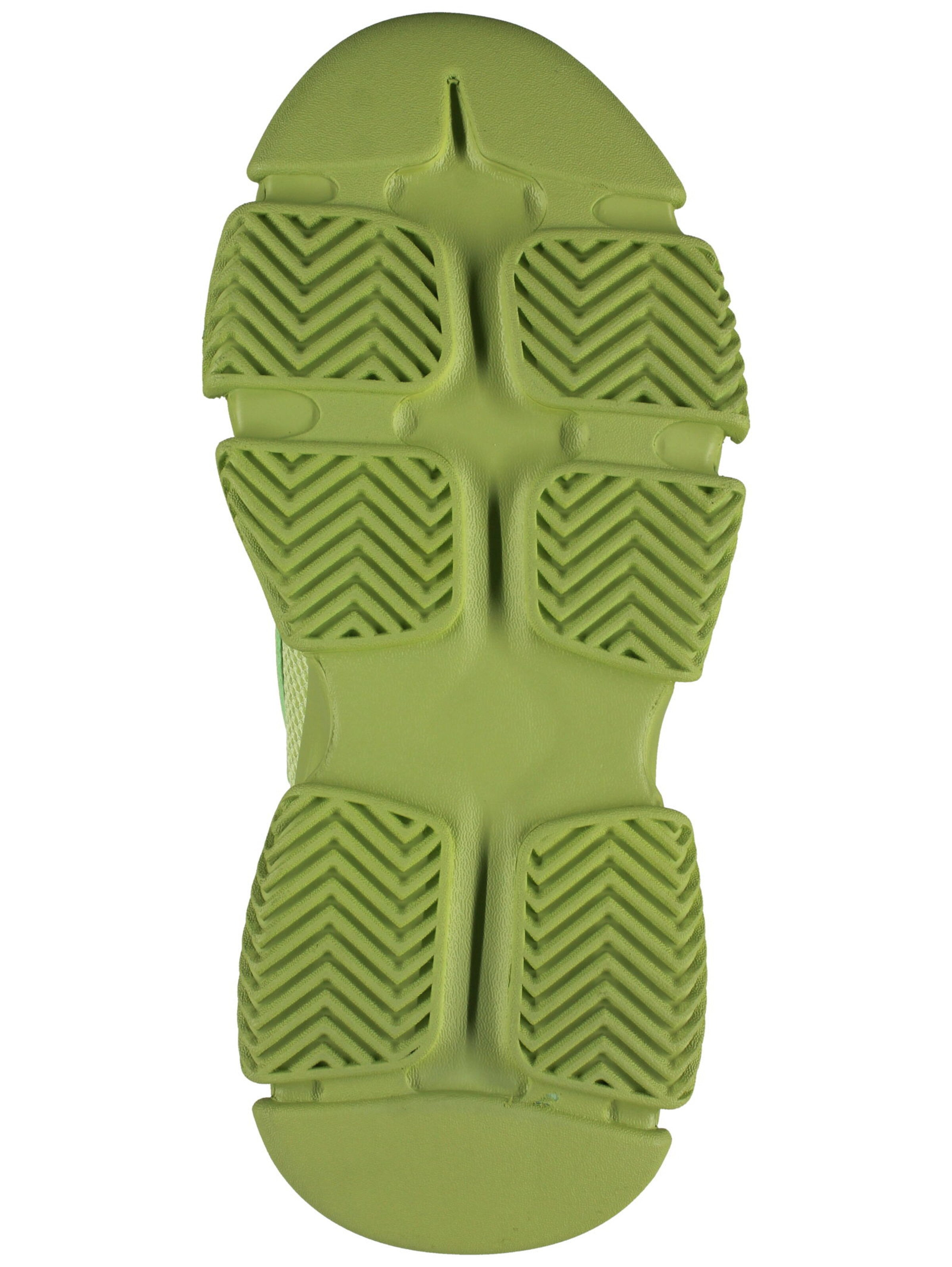 STEVE MADDEN Platform trainers in Green