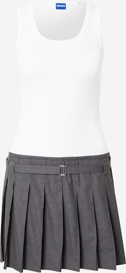 Suknelė 'Norila_B' iš HUGO, spalva – antracito spalva / balta, Prekių apžvalga