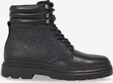 Calvin Klein - Botas con cordones en negro