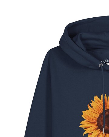 Watapparel Sweatshirt ' Sonnenblume ' in Blauw