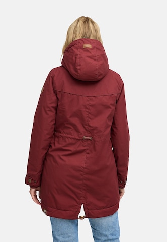 Ragwear Winterparka in Rot: Vorderseite