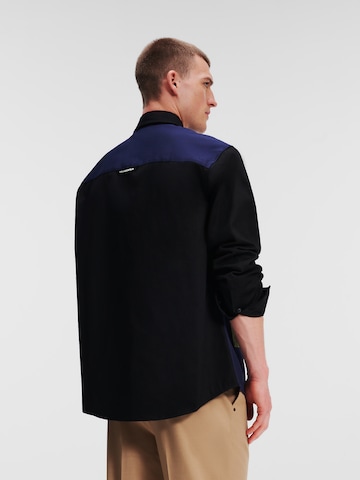 Karl Lagerfeld Comfort Fit Skjorte i sort