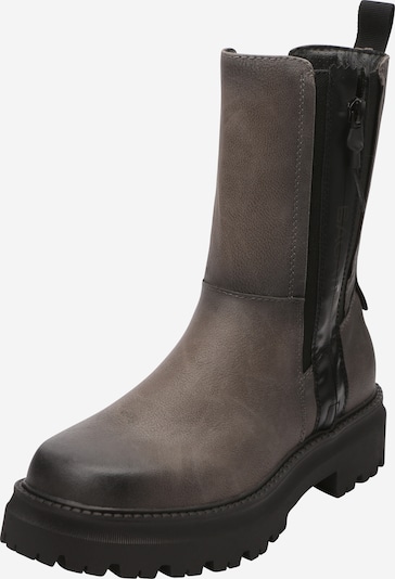 TT. BAGATT Chelsea Boots 'Carley' i mørkegrå / sort, Produktvisning
