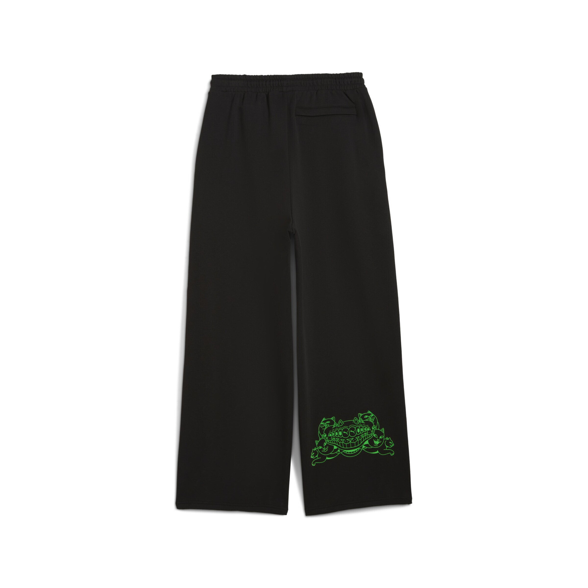 PUMA Wide leg Pants 'Puma x Ripndip' in Black