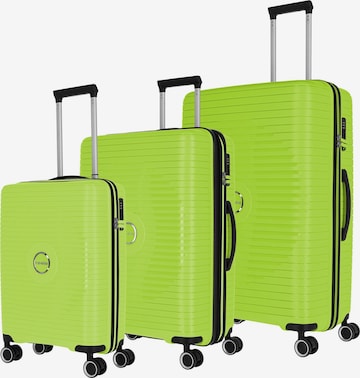 Ensemble de bagages 'Orbita' TRAVELITE en vert : devant