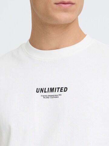 BLEND - Camiseta ' BHStema ' en blanco