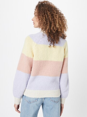 PIECES Pullover 'Oline' in Lila