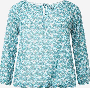 Z-One Blouse 'Cara' in Blauw: voorkant