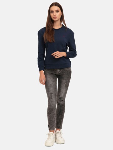 Jacey Quinn Sweatshirt in Blau