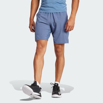 ADIDAS PERFORMANCE Regular Sportbroek 'Ergo' in Blauw: voorkant