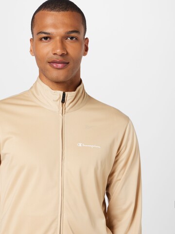 Champion Authentic Athletic Apparel Tracksuit in Beige