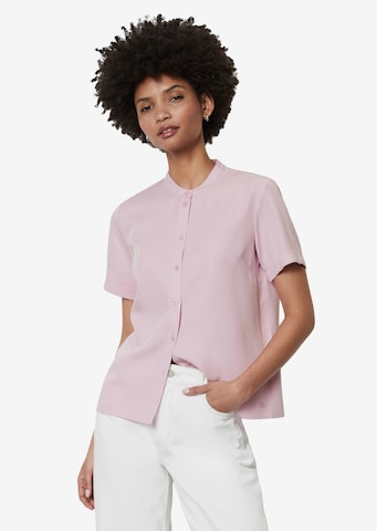 Camicia da donna di Marc O'Polo DENIM in rosa: frontale