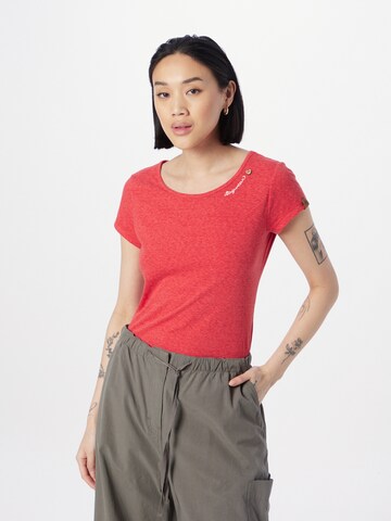 T-shirt 'MINTT' Ragwear en rouge : devant