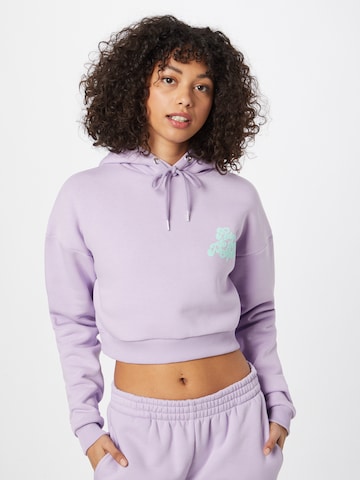 On Vacation Club Sweatshirt in Purple: front