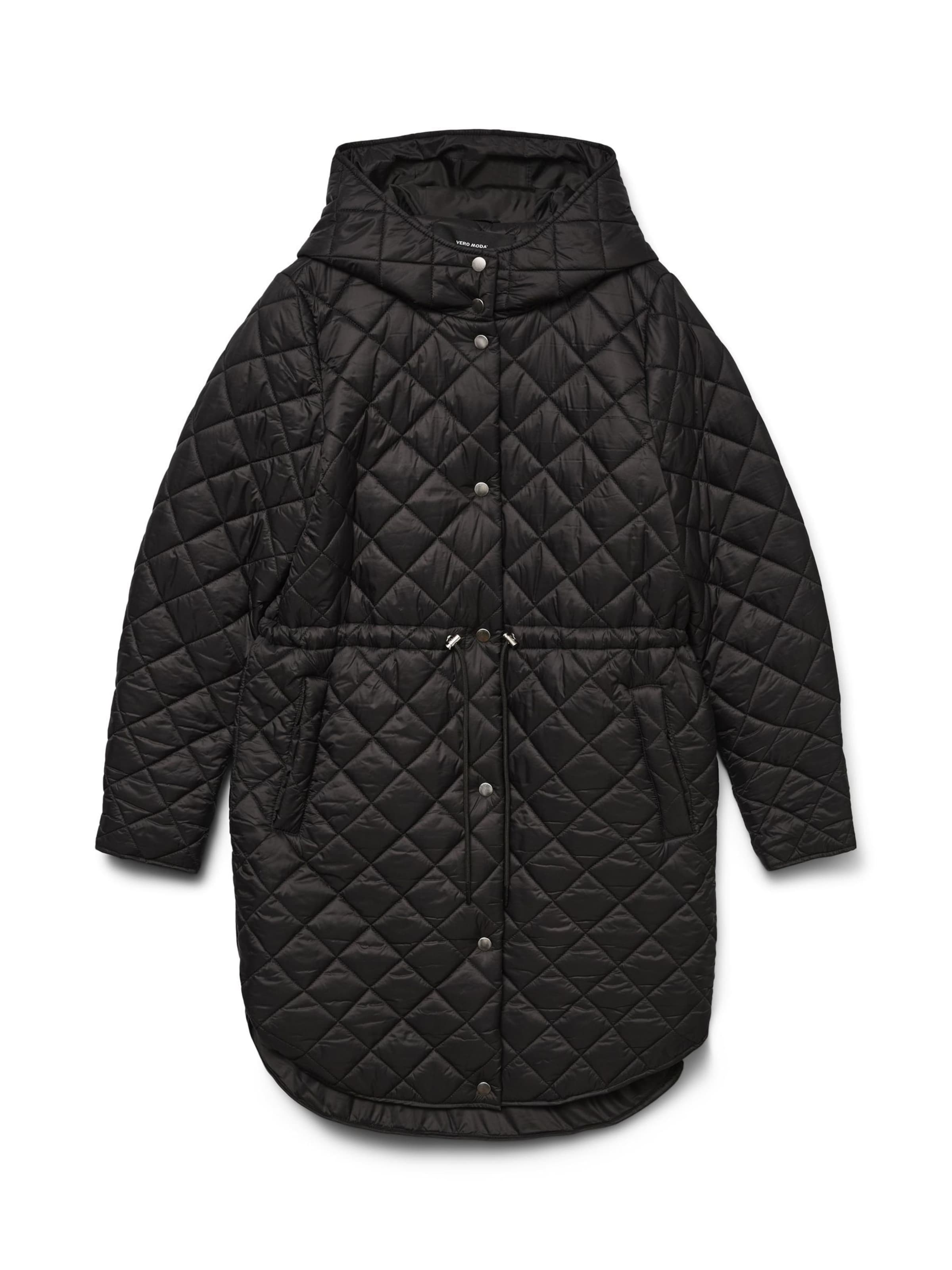 VERO MODA Tussenmantel 'Hayle' in Zwart: voorkant