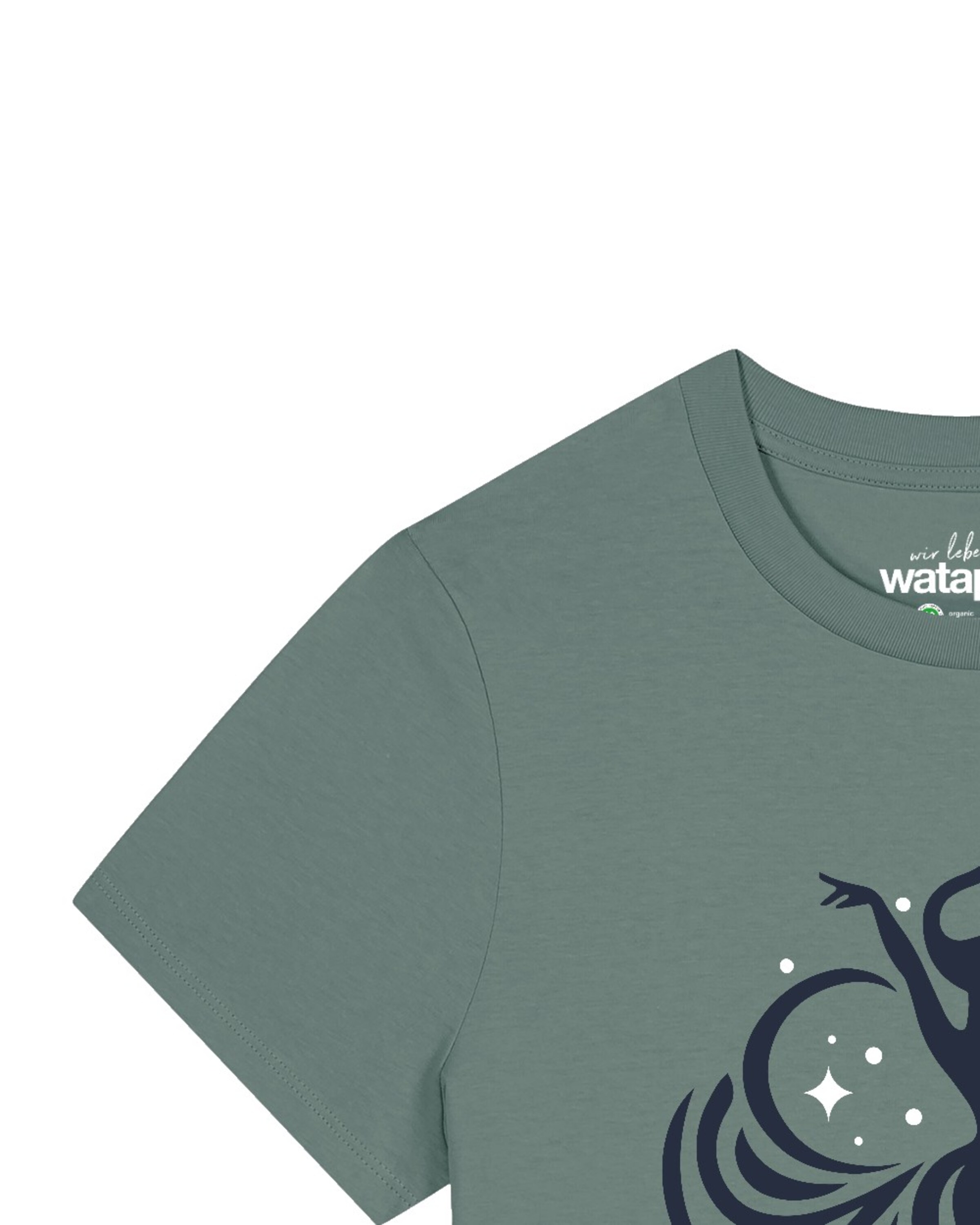 Watapparel Shirt 'Chance to dance' in Groen