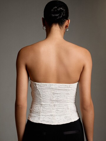 Next - Corset en blanco