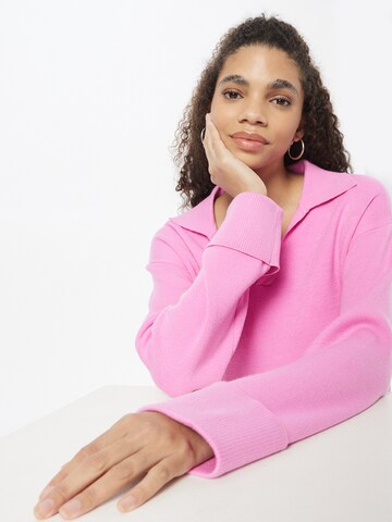 VERO MODA Pullover 'GOLD NEEDLE' in Pink