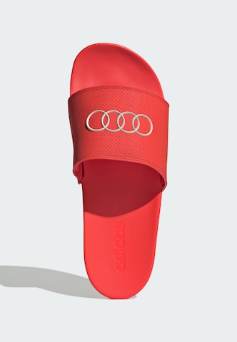 ADIDAS PERFORMANCE - Zapatos para playa y agua 'Audi F1 Team Adilette' en rojo