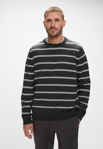 Street One MEN Pullover in Grau: Vorderseite