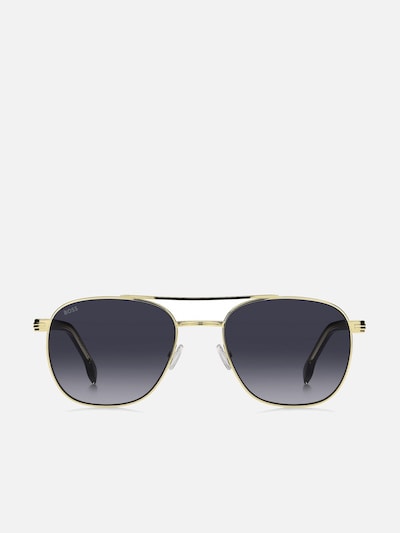 HUGO BOSS Zonnebril 'Hugo Boss BOSS 1723/S Gold black 2 56/20/150 MAN Sunglasses' in 56 in de kleur Zwart, Productweergave