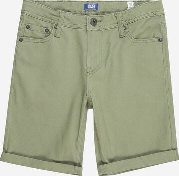 Jack & Jones Junior Shorts 'RICK ORIGINAL' in Grün: predná strana