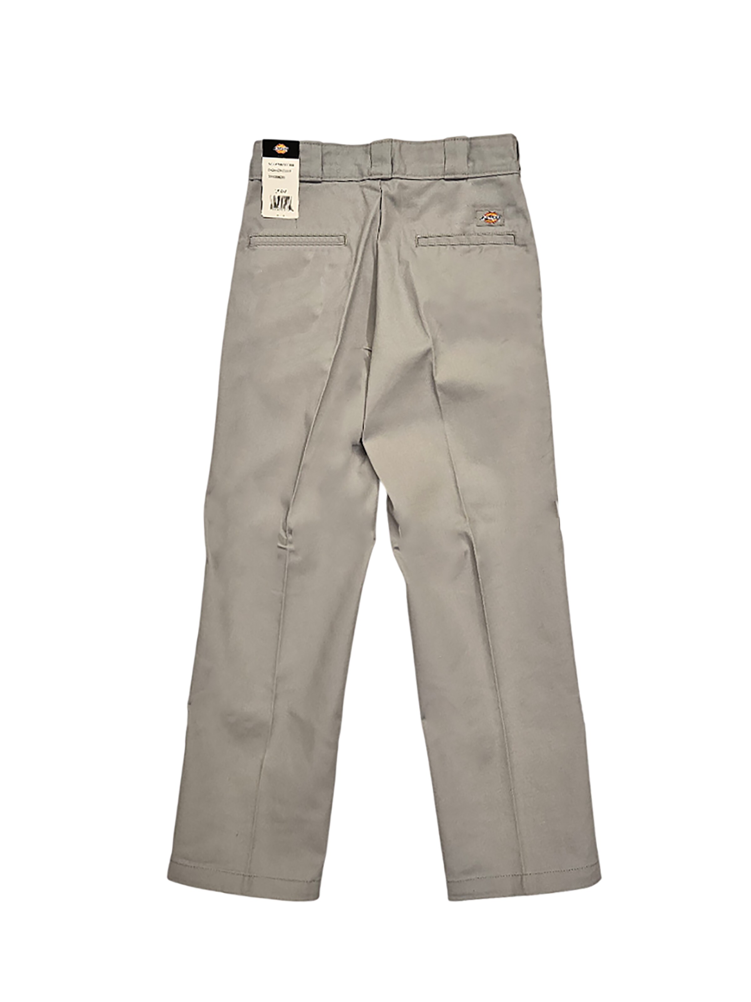 DICKIES Regular Pleat-Front Pants '874' in Grey