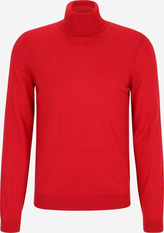 BOSS Black Пуловер 'Musso' в червено: отпред